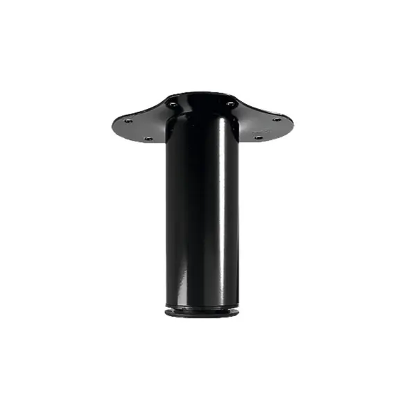Pied de meuble Hettich, noir, dia 6 cm x hauteur réglable de 20 à 23 cm - HETTICH