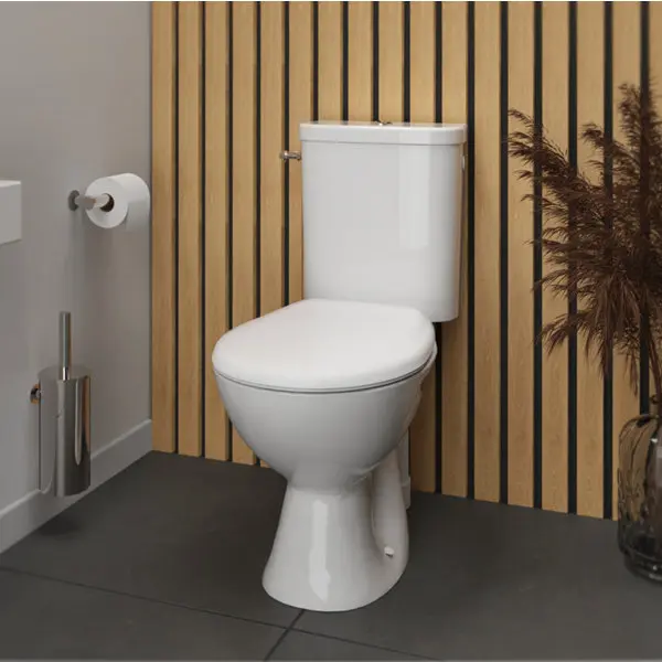 Pack WC céramique avec bride "Napole" - 3/6L