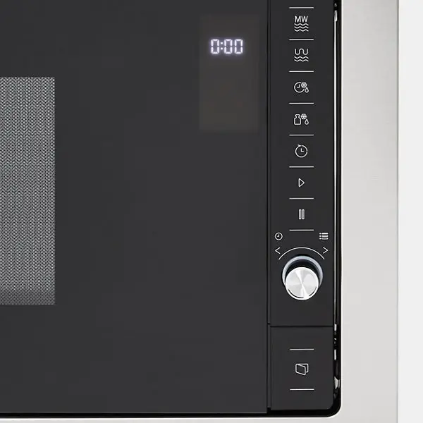 Micro-ondes encastrable - Inox - 25 L.