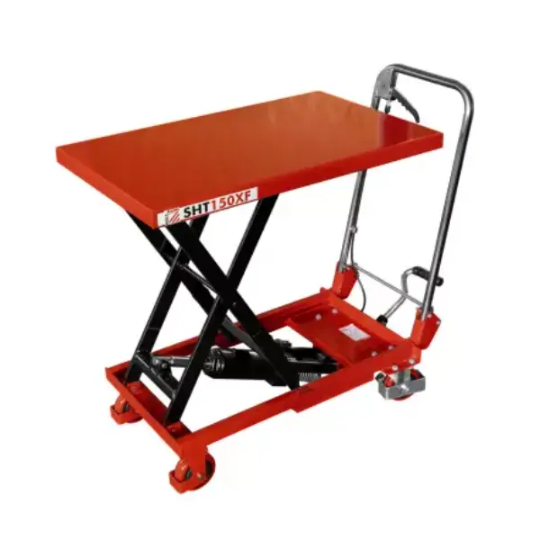 Chariot élévateur à roulettes SHT150XF Holzmann | Atelier des boiseux