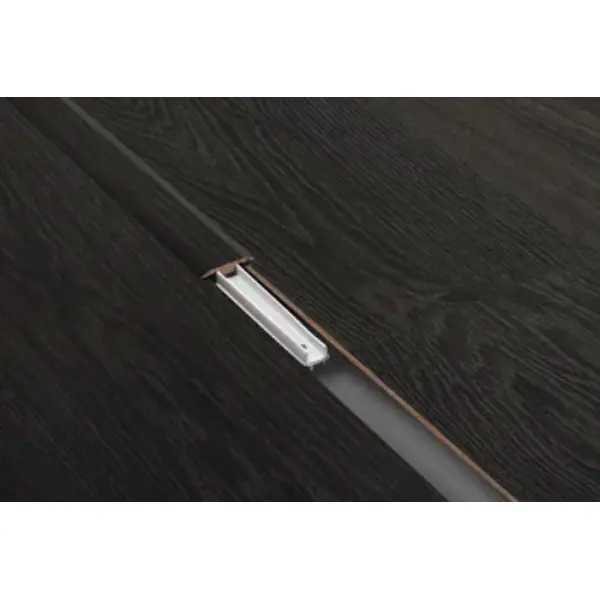 Barre de jonction - 40 mm - Pièce de 1 m - Charme Black B7516 - MDF