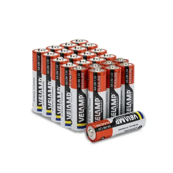 Pila alcalina STILO LR6 AA 1,5V - Scatola convenienza da 24 pile