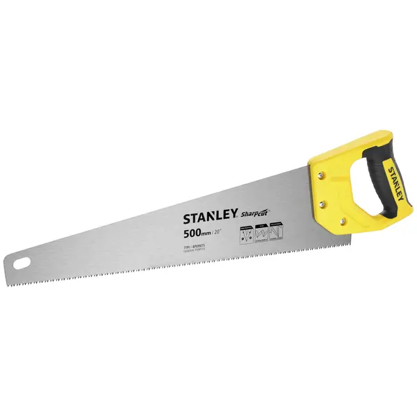 Scie Egoine Sharpcut Coupe De Debit 500mm Stanley STHT20367-1