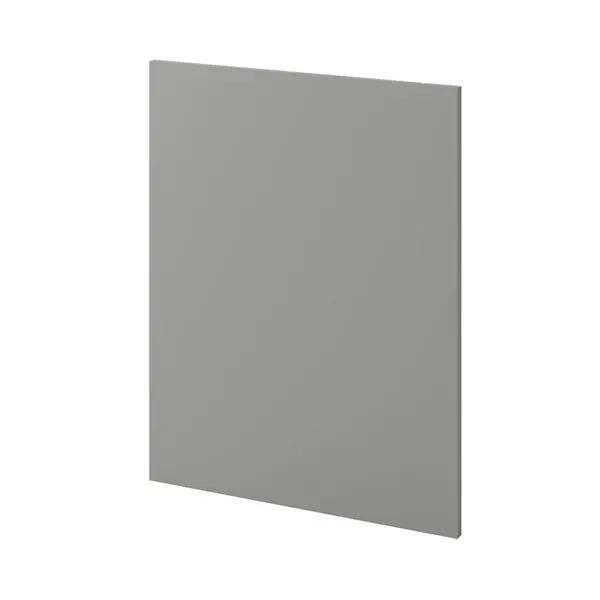 Côté de remplacement bas gauche "Alisma" gris laqué l.57 x h.72 x ép.1,8 cm