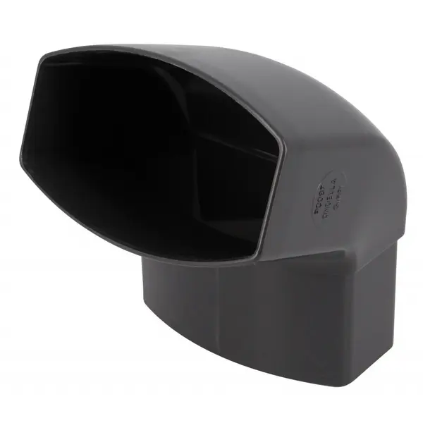 Coude 67.3° mâle / femelle pour gouttière Pcua PVC - GIRPI