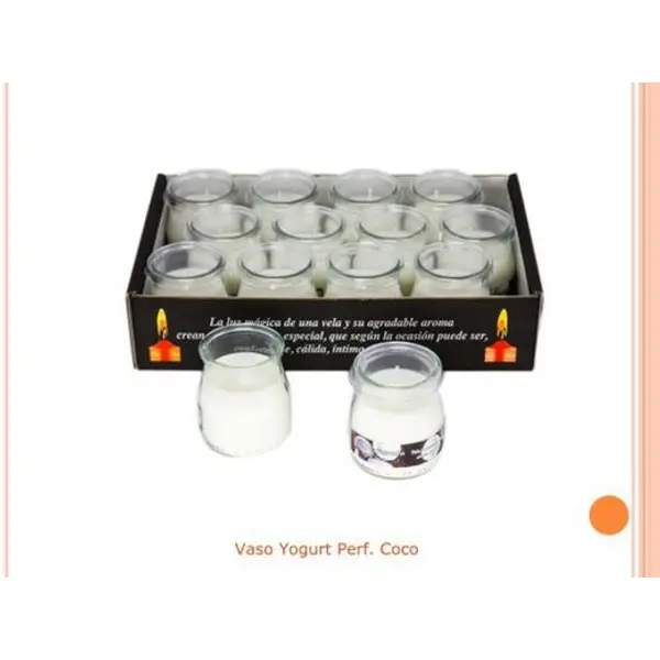 Vela Perf.Yogurt Coco
