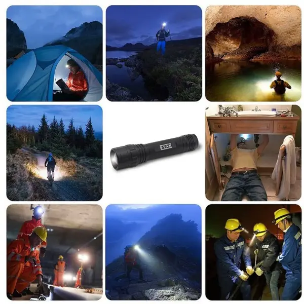 TIGER: torcia LED CREE 20W XHP50 con funzione zoom