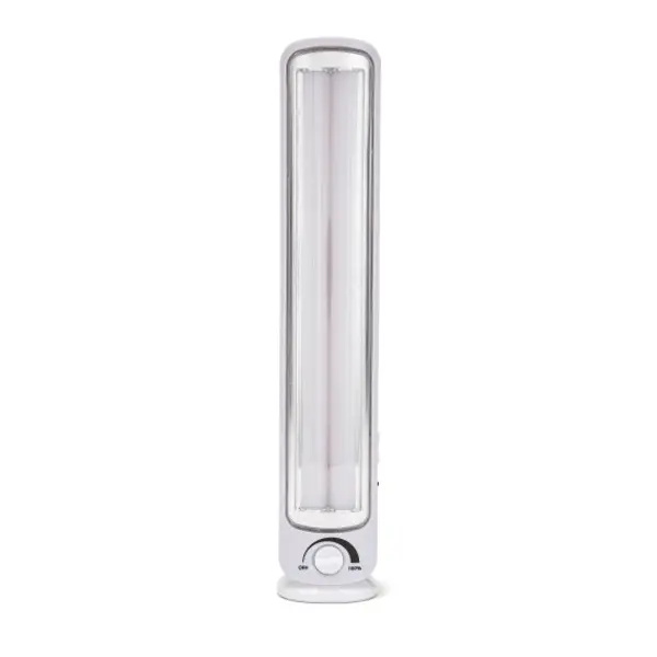 BIG TWIX: Lanterna ricaricabile anti black-out 2 tubi LED, 500lm. 43cm