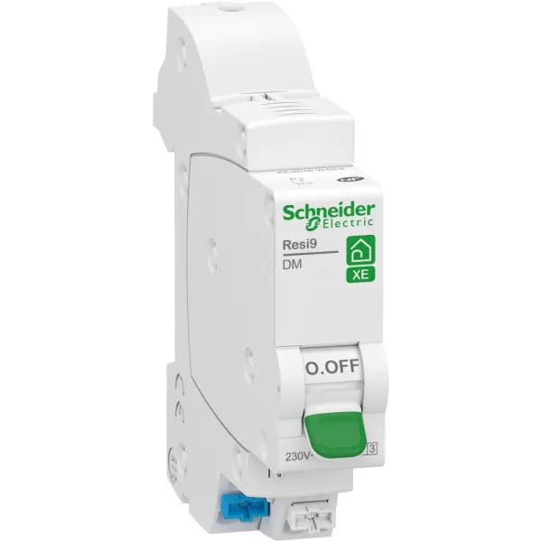 Disjoncteur 1P+N 20A Courbe D 3kA - connexion XE - Resi9 - Schneider Electric - R9EFD620