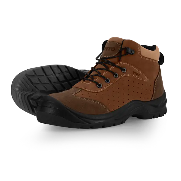 Chaussure de sécurité haute Oxis en cuir suédé S1P pointure 43 VITO