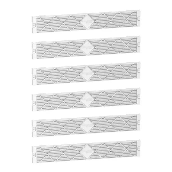 Kit de 6 supports universels pour goulotte 13M Resi9 - Schneider Electric - R9H13537