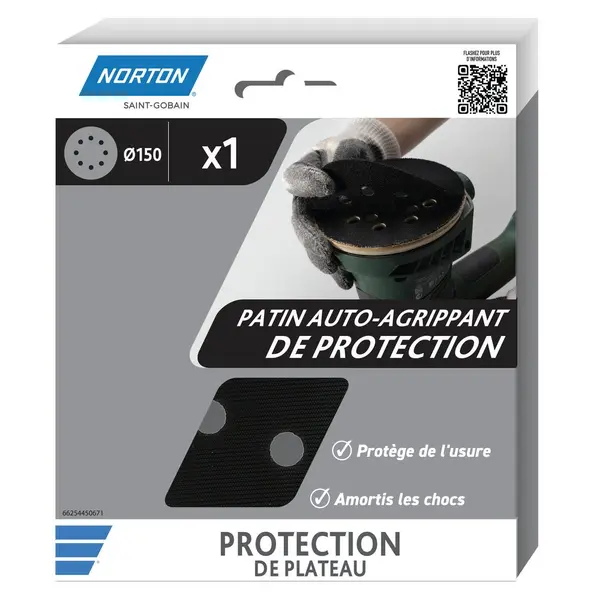 Interface de protection pour plateau NORTON 150MM X6 - NORTON