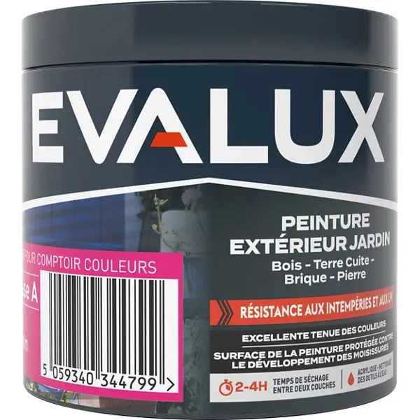Peinture extérieur jardin Base A Satin 0,23 L