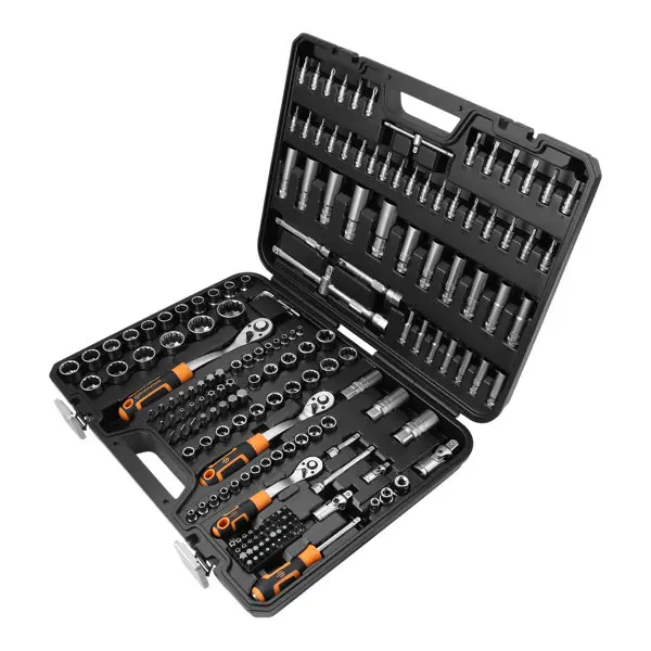 Coffret à douilles acier 192 pièces
