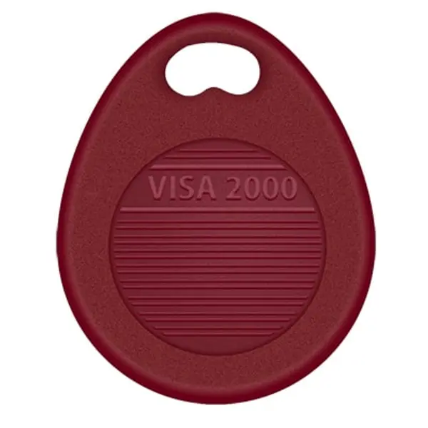 Badge Visa 2000 Rouge