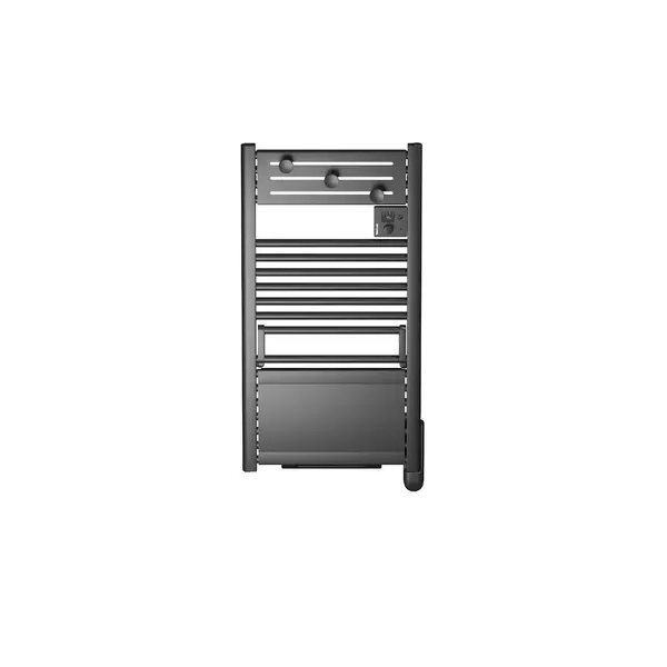 Sèche-serviettes électrique connecté - Actibain Connect noir - 1500 W - 50 x 101,1 cm - Noirot