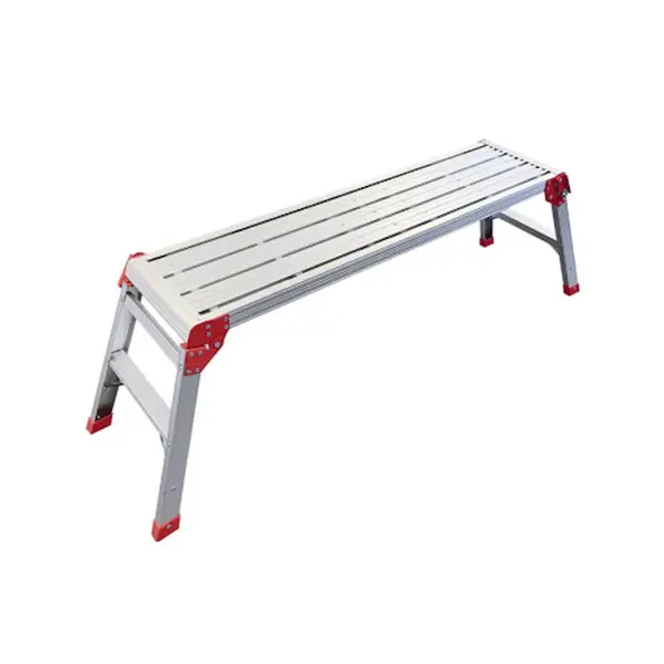 Plateforme de travail pliante - L. 1m20 - en aluminium - PL120 - hauteur de travail max. 2,5M - HAILO