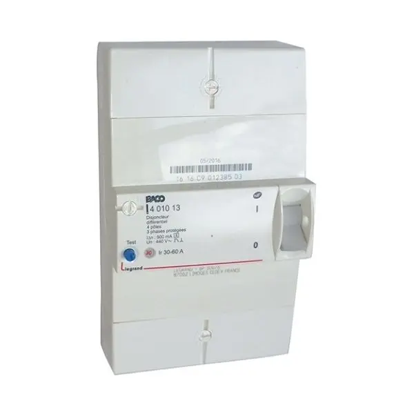 Disjoncteur de branchement triphasé 60A sélectif - N469- MICHAUD