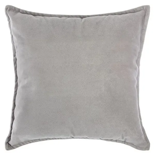 Cojín Lilou 45X45Cm.Poliester Gris Claro