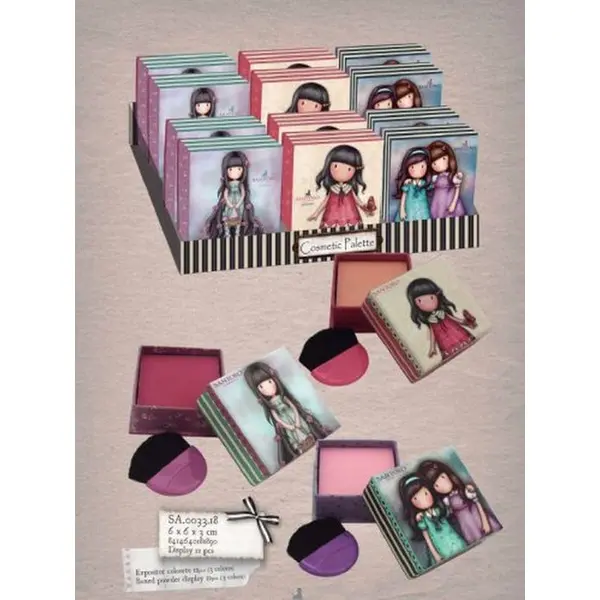 Gorjuss Santoro Cosmetica Sa0033 6X6X3