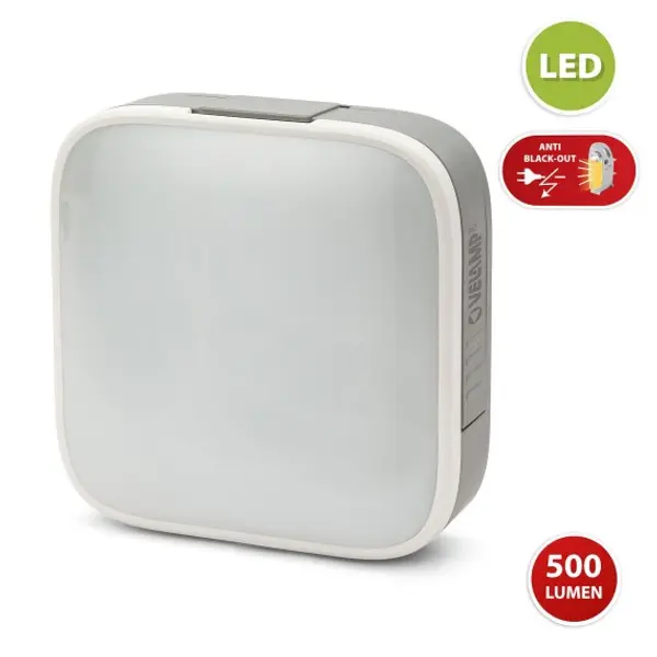 BETTO: Lanterna ricaricabile anti blackout 500 lumen con maniglia