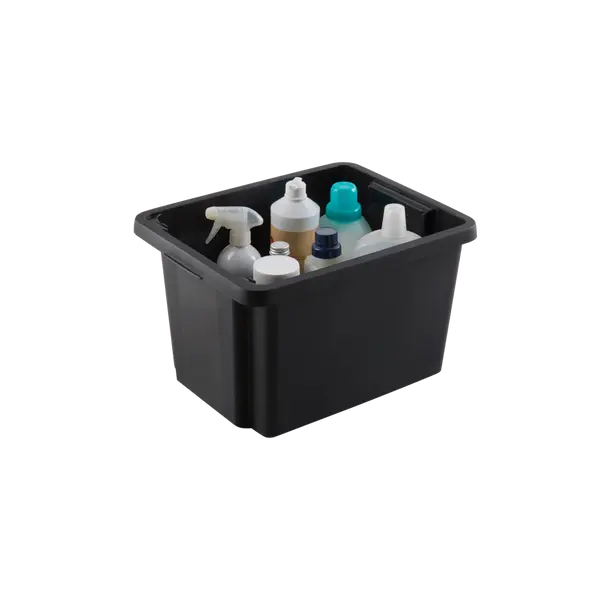 1 boîte non polypropylène noir, 26 l - Centrale Brico