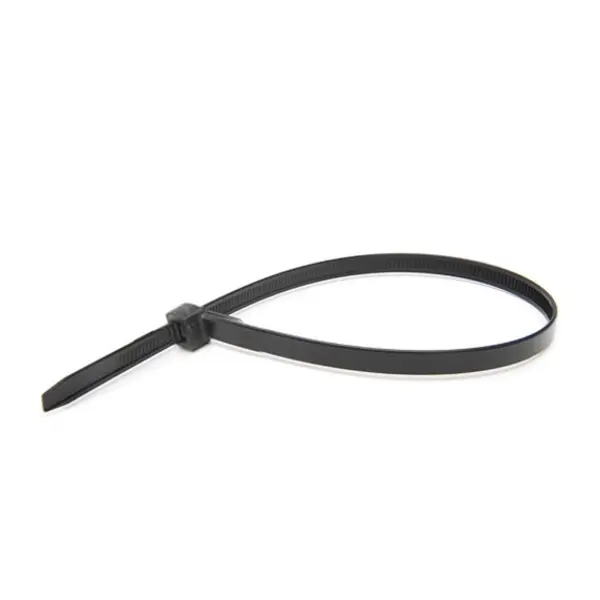 Fascette Stringicavo Nere 4,8x350mm, 100 Pezzi, Robuste, Resistenti UV per Cablaggi Industriali e Professionali