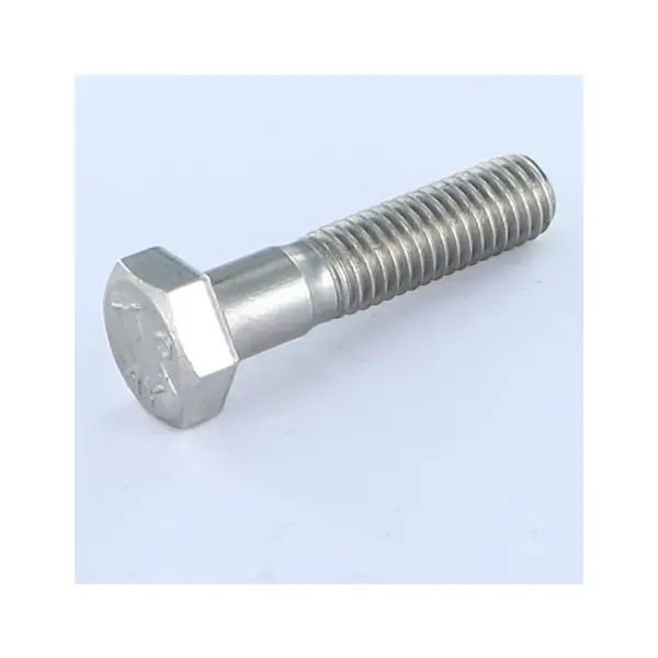1 x Corps de boulon filetage partiel Tête hexagonale TH M6X40 Inox A4