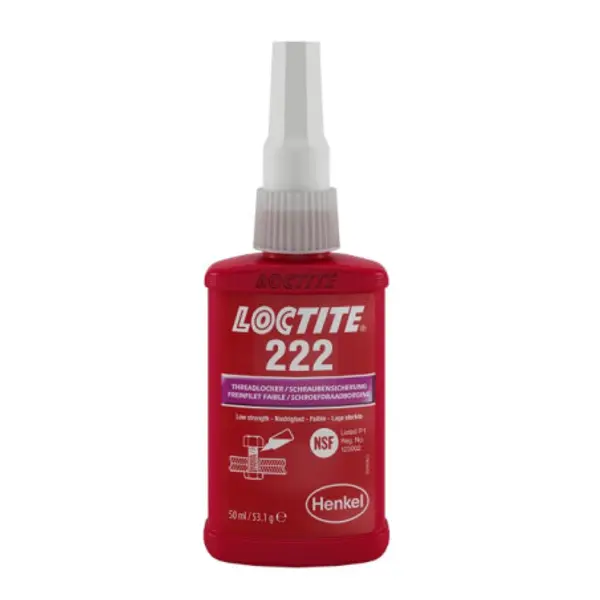 1 x Frein filet Faible resistance 50ML LOCTITE 222