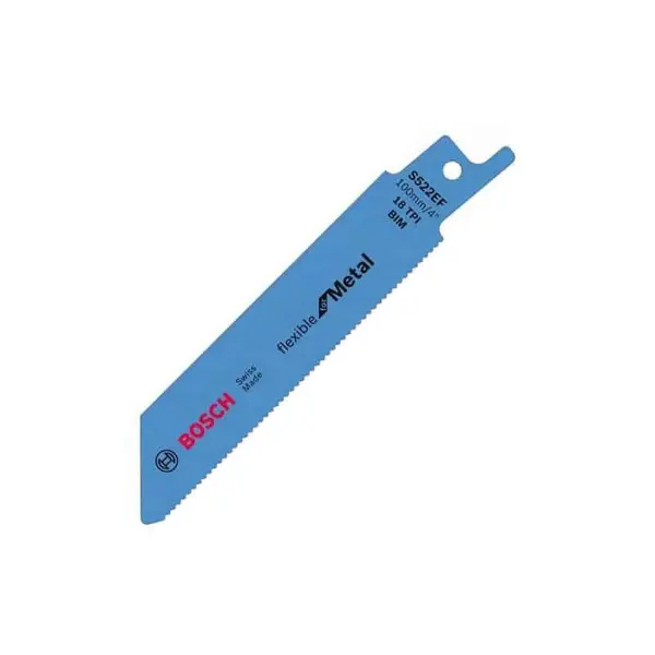 BOSCH Lames de scie sabre flexible pour métal - S 922 EF