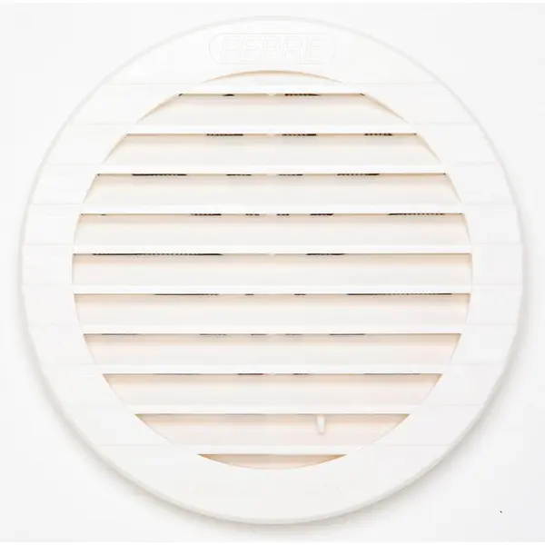 Grille d'aération abs naturel Diam.19 cm - Centrale Brico
