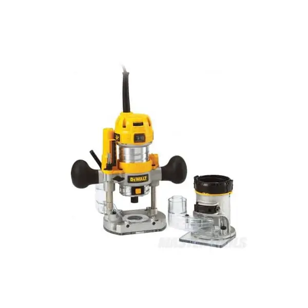 DEWALT Défonceuse et affleureuse 900 W Ø 6/8mm - D26204K
