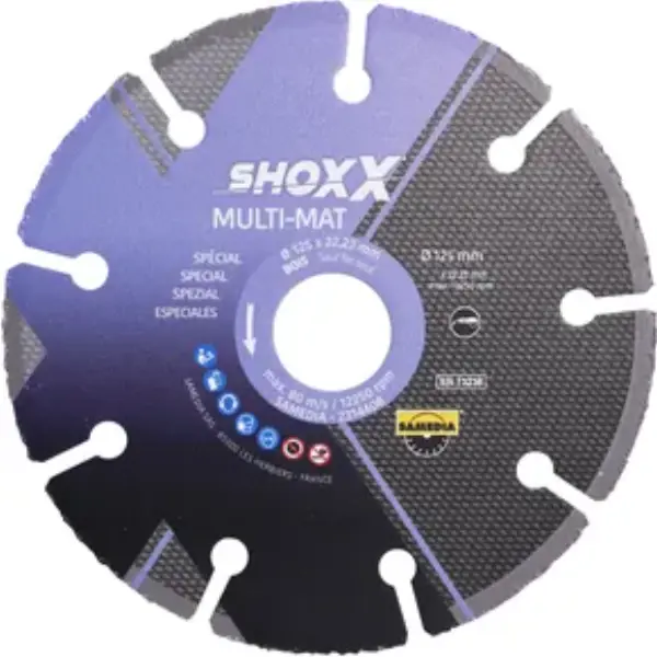 DISQUE SHOXX BOIS MULTI Ø 125