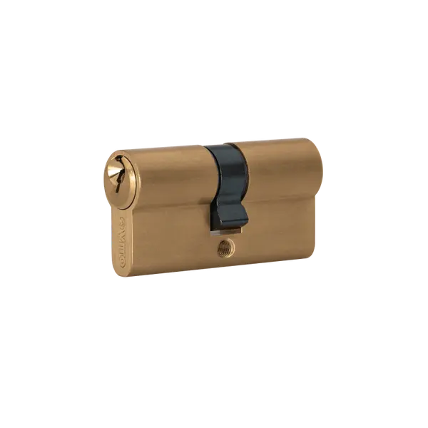 Cylindre de serrure en bronze laiton anti-corrosion, mécanisme interne, clés incluses VITO